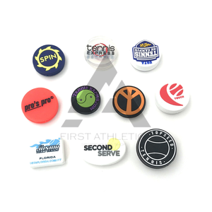 Logo personnalisé 2025 amortisseur de vibrations de raquette de tennis souple structure en acier de haute qualité haute durabilité emballage blister OEM - Product Image 5