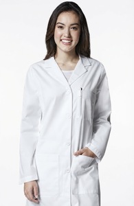 XINYANGYI Bata de Laboratorio Médica Personalizada para Mujer, 100% Algodón, Uniformes de Enfermera y Doctora OEM, Uniformes Médicos con Estampado Moderno para Uso Hospitalario - Product Image 2
