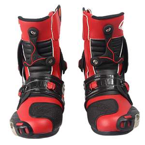 Personalizar zapatos de montar en motocicleta, botas antideslizantes para hombres, botas anticolisión para montar en carretera, zapatos de motocicleta, pinchazos - Product Image 3