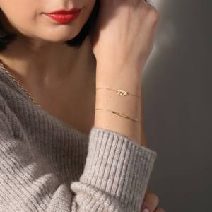 777 Angel Lucky Number Design <b>Charm</b> Bracelet Turkish Handmade Wholesale 925 Sterling Silver Jewelry - Product Image 2