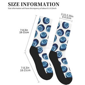 Calcetines estampados cómodos con punto transpirable y diseños llamativos Calcetines estampados de moda con gráficos vibrantes - Product Image 2