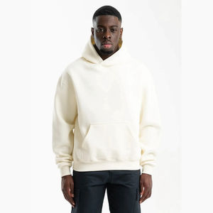 Casual Unisex Blank Sweatshirt Winter <b>Fleece</b> with 100% Cotton Custom Logo Zip Hoodie for Men Fashion Hooded Collar <b>Thermal</b> - Product Image 1