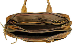 100% Hight Quality material Buffalo Leather <b>Pilot</b> <b>Bag</b> Messenger <b>Bag</b> Laptop Flight Office Travel <b>Bag</b> Lifetime Warranty - Product Image 3