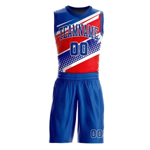 Uniforme de basket-ball unisexe en gros, marque privée, prix compétitif, séchage rapide, 100% polyester, uniformes de basket-ball à vendre - Product Image 1