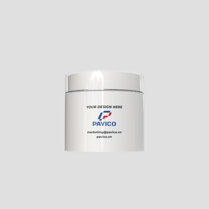 Pavico Việt Nam sản xuất bán buôn Pet Jar rỗng bao bì mỹ phẩm container cho chăm sóc da nhựa mặt Kem Jar nắp bộ - Product Image 1