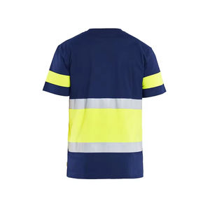 เสื้อยืดสะท้อนแสงสำหรับผู้ชายแบบทางการ ขนาดใหญ่พิเศษ คุณภาพสูง ผลิตแบบ ODM/OEM ขายส่ง ผ้าฝ้าย 100% ปรับแต่งได้ - Product Image 3