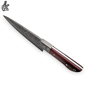 Ensemble de couteaux de chef de cuisine à lames fixes en acier damas Design professionnel avec manche creux Meilleur couteau en acier inoxydable - Product Image 2