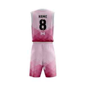 Uniformes de basket-ball personnalisés avec broderie ou impression par sublimation disponibles en plusieurs tailles de couleurs pour les compétitions sportives - Product Image 4