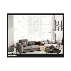 Élégant carrelage en porcelaine grand format en pierre frittée brillante de 600x1200mm et carrelage en porcelaine pour sol d'hôtel - Product Image 3