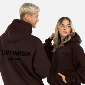 Sweats à capuche unisexe hiver mode coton polyester mélange tissu réactif teint poids lourd vente en gros Bangladesh fabricant à capuche - Product Image 2