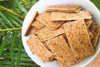 Craquelins de noix de coco cuits au four du Vietnam Snack sucré croustillant à base d'ingrédients naturels