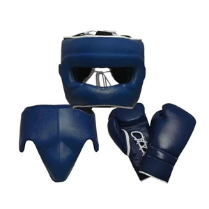 Set de Boxeo de Cuero Genuino, Guantes de Boxeo de Alta Calidad Hechos a Medida, Set de Sparring Profesional - Product Image 5