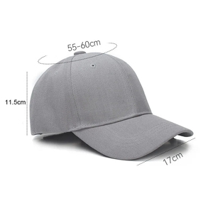 Casquettes de baseball sur mesure de haute qualité casquettes de baseball à 6 panneaux pour hommes femmes - Product Image 1