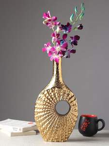 Macetero de Metal Redondo de Estilo Americano, Duradero, con Color y Tamaño Personalizables para Hogar y Hoteles - Product Image 3