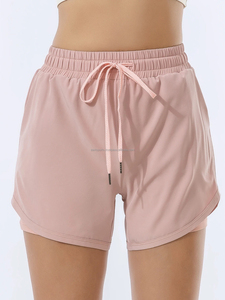 กางเกงขาสั้นเอวสูงยกกระชับบั้นท้ายสำหรับออกกำลังกายเล่นโยคะฟิตเนสของ2025 - Product Image 5