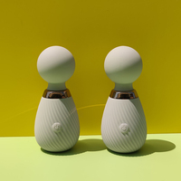 GINYA Neues Design weiblich starke Vibration Mini AV-Stab-Massagegerät niedlicher stiller Vibrator für Mädchen und Paare gutes Vorspiel Sexspielzeug