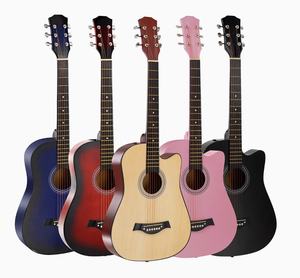 Guitarra Acústica Lebeth K-38lt de 38 Pulgadas de la Mejor Calidad, Lista para Enviar, Instrumento Musical al por Mayor para Consumidores - Product Image 1