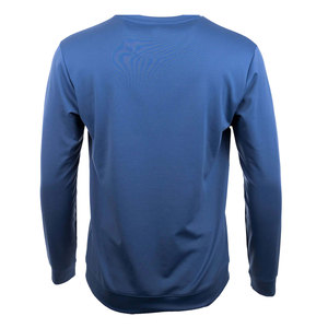 Winter Cotton Blended Men's Sweatshirts with Custom Logo Premium <b>Fleece</b> Solid Anti-Wrinkle Breathable Long Sleeve Factory Price - Product Image 3