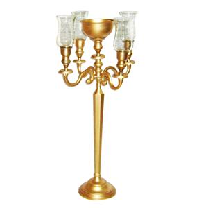 Pièce maîtresse de table en fer pour les festivals à la maison le plus populaire en métal 9 bras candélabre bougeoir pour photophore pilier bougies support - Product Image 2