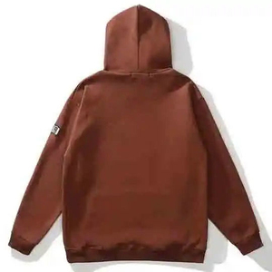 Vente chaude Premium Qualité Hommes Puff Impression Personnaliser Hoodies 100% Coton Polaire Casual Wear Solide Motif Dernières Conceptions - Product Image 2