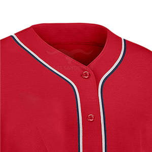 Ropa deportiva transpirable para hombre, uniforme de béisbol, conjunto de manga corta, diseña tu propio uniforme de Béisbol Juvenil - Product Image 6