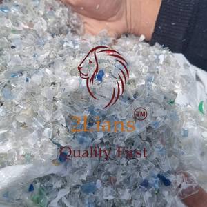 Copos de botella de PET lavados en caliente rechazados Sortex colores mezclados - Product Image 2