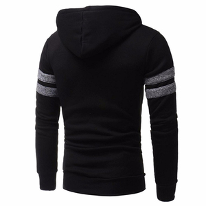 Customized New Oversized High Street Vintage Sweatshirts <b>Men</b> 240gsm Cotton Polyester Solid Breathable Embroidered Washed Loose - Product Image 3