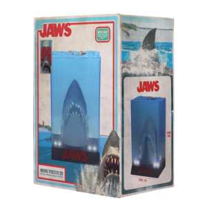 Affiche 3D et Statue LED du 50e anniversaire de Jaws, édition en plastique, avec personnages de Jurassic World - Product Image 5