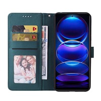 Étui portefeuille magnétique en cuir pliable avec fentes pour cartes, placage électrolytique, étuis de téléphone portable avec cordon et protection d'écran