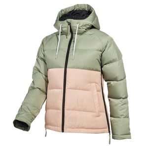 Chaqueta Acolchada Personalizada, Gruesa, Plegable, con Relleno de Plumón, Aislante, Abrigada, para Invierno, con Capucha - Product Image 2