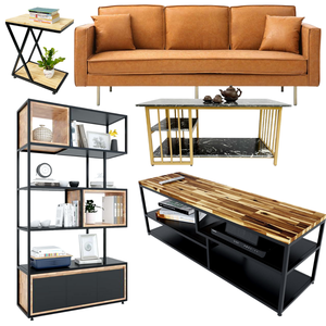 Modern 5-Piece PK020 Home Furniture Combo for Living Room General Use - Product Image 1