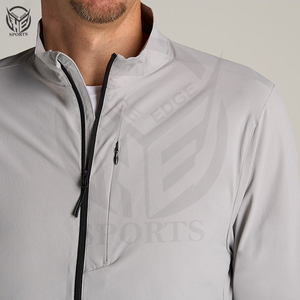 Prix de gros veste softshell unie coupe-vent imperméable et respirante, veste soft shell, veste softshell pour hommes 2025. - Product Image 3