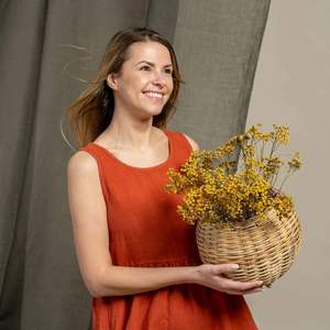 Vestido de Lino de Verano de Alta Calidad, Transpirable y Moderno, Estilo Casual o de Fiesta con Decoración de Borlas, Talla Única XS-XL - Product Image 4