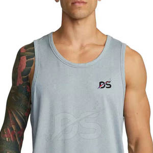 Camiseta sin Mangas Ligera Informal para Hombre Más Vendida - Diseño y Talla Personalizados, Alta Calidad y Transpirable - Product Image 4