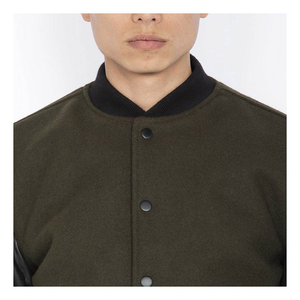 แจ็กเก็ตสำหรับผู้ชายเสื้อแจ็กเก็ตทีมตัวแทนแบบเรียบพิมพ์ลายโลโก้ได้ตามต้องการ - Product Image 6