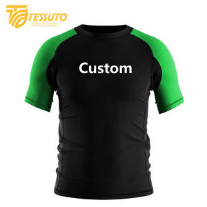Jiu Jitsu <b>Rashguard</b> No-Gi BJJ Grappling Compression Top IBJJF Approved MMA Training Wear Made In Pakistan - Product Image 6