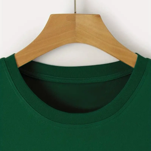 100% coton hauts courts pour femmes imprimé personnalisé SexySoft Fitness course T-Shirts à manches courtes conception unie caractéristique compressée - Product Image 6