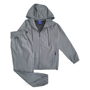 Noir Streetwear Designers Blanc En Gros Hommes Coupe-Vent Nylon Survêtement Logo Personnalisé Ensembles D'entraînement En Gros - Product Image 1