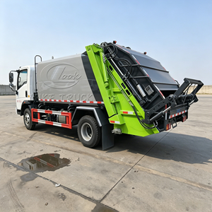 Nouveau camion compacteur de déchets 8m3 Sinotruk Howo Hanjiang léger 4x2 diesel pour la compression des ordures urbaines - Product Image 1