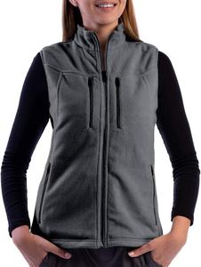 High Quality Customized Fleece <b>Vest</b> for <b>Women</b> Warm Wrinkle Resistant Fleece Gilet for Travel Hiking Camping Running - Product Image 2