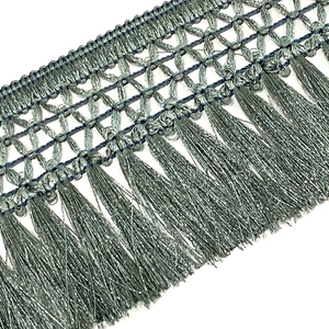 Bullion Fringes Polyester 3" Embroidery Lace <b>Trim</b> for Latin Dance Dress and Garments Deals in Wholesale - Product Image 1