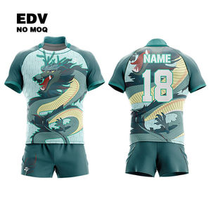 Maillot de Rugby Personnalisé avec Caractéristique Respirante Conception Sans Sublimation à Faible quantité minimale de commande - Product Image 2
