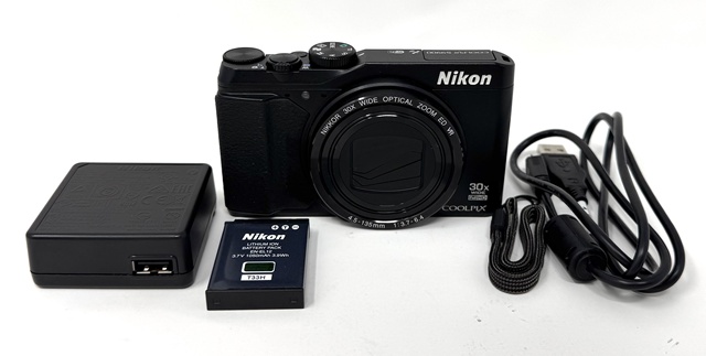 used camera Nikon COOLPIX S9900 Digital Camera with 30x Optical Zoom and Built-In Wi-Fi (Black)