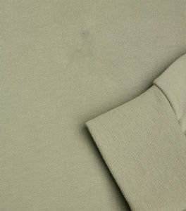 Sweat à col rond uni pull à manches longues haut décontracté léger couleur unie vêtements en coton mélangé doux pour hommes et femmes - Product Image 5