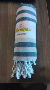 Fouta paréo châle personnalisable tailles hiver spécialité exportation de Mumbai emballé en Inde écharpe traditionnelle 100% coton - Product Image 4