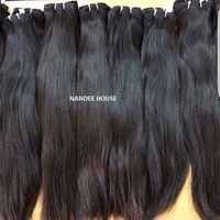 Remy Nandee L149 Extensions de cheveux indiens vierges brésiliens cambodgiens à cuticules alignées, ondulations frontales, 100g, double trame machine, vente en gros