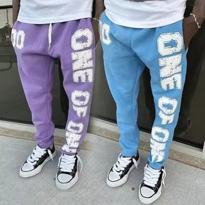 กางเกงคาร์โก้ปักลายสำหรับผู้ชายกางเกงคาร์โก้ผ้าฝ้าย100% วินเทจสำหรับผู้ชาย - Product Image 1