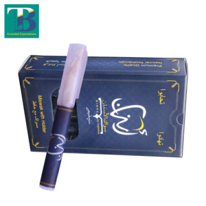 AL-ASNAN Kit Miswak/Siwak/Sewak scellé sous vide de qualité supérieure boîtier/support de 10 pièces blanchiment des dents soins bucco-dentaires caractéristique dentaire - Product Image 5
