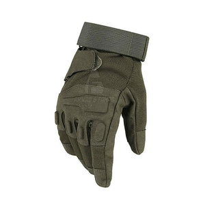Gants de chasse en cuir personnalisables pour hommes - Durables, légers, antidérapants, avec sangle de poignet réglable, logo personnalisé, utilisation en extérieur en hiver - Product Image 2