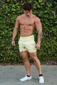 Shorts de compression pour hommes de vente chaude Style décontracté à motif solide pour la musculation - Product Image 3